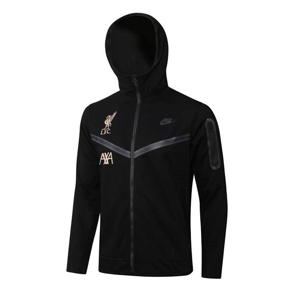 Hoodies Liverpool 2022-23 Schwarz